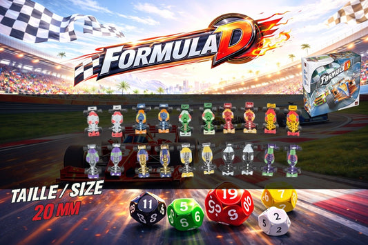 10 Voitures F1 miniatures personnalisées pour Formula D Année 1994 - 3Dpaint Game
