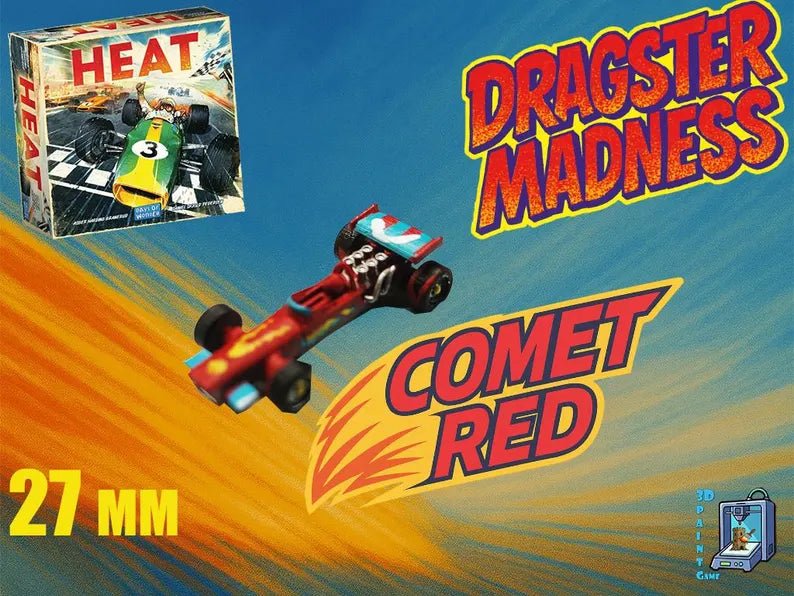 Dragsters 3D 27mm Dragster Madness HEAT