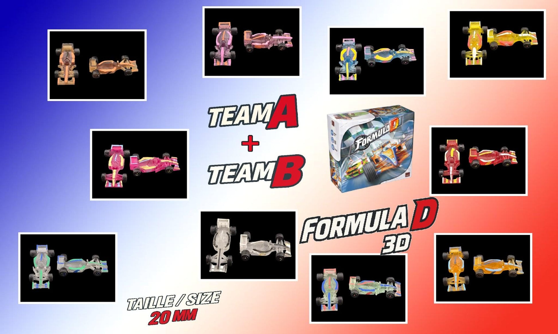 F1 Formula D Année 1994 transparente 