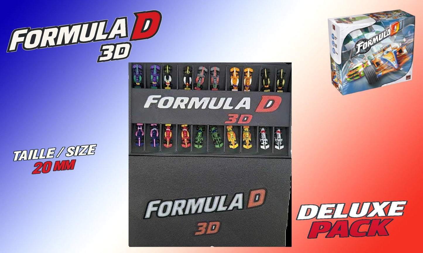Pack 10 Voitures F1 Miniatures Compatibles Formula D