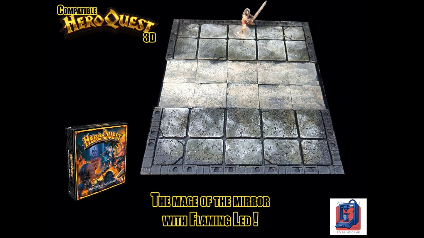 decor-3d-le-mage-du-miroir-heroquest-torches-led