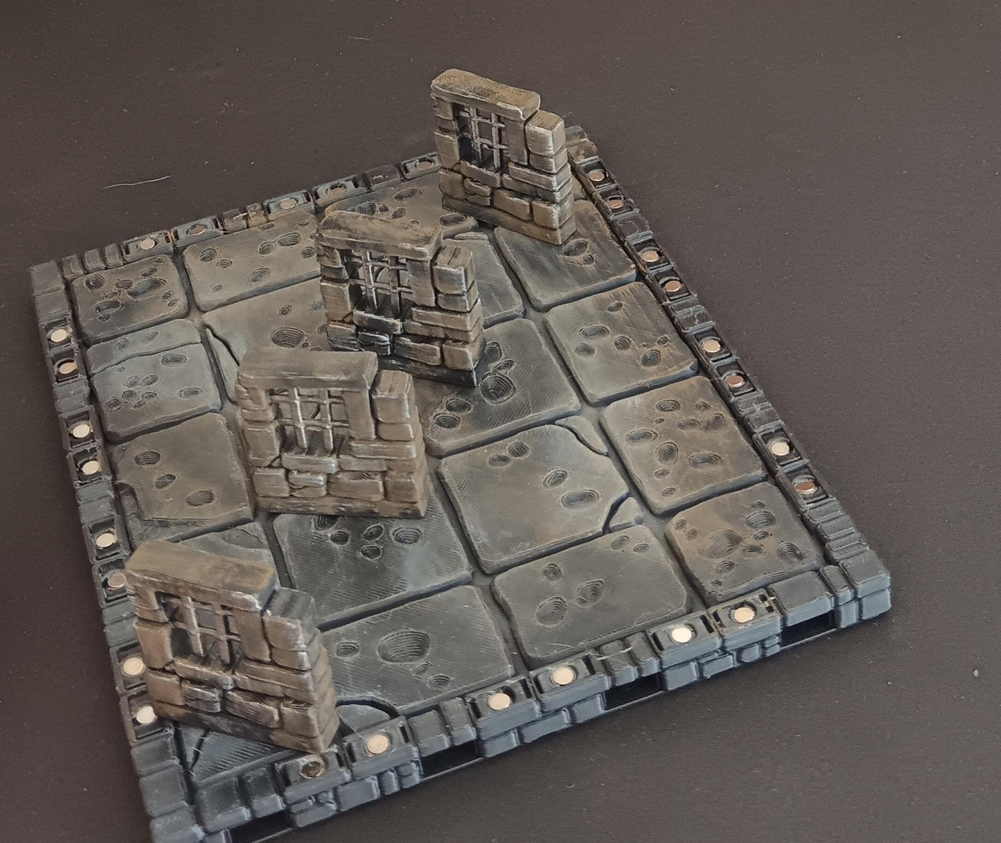 Kit de murs magnétiques – Accessoire compatible HeroQuest