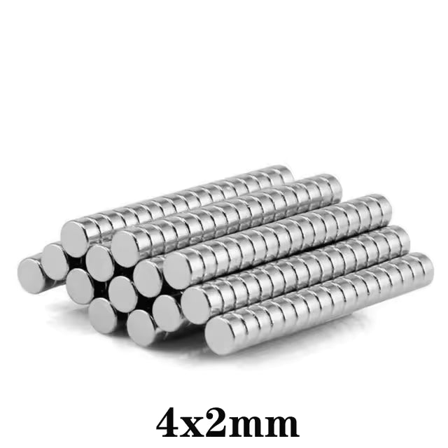 🧲 Aimants pour clips de murs HeroQuest3D – 4×2 mm VENDU PAR 30 - 3Dpaint Game
