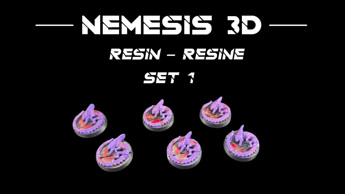 Nemesis 3D en resine Hight quality – Version peinte à la main - 3Dpaint Game