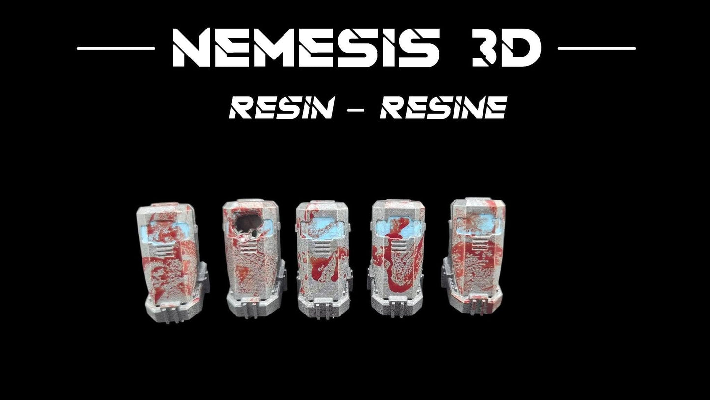 Nemesis 3D en resine Hight quality – Version peinte à la main - 3Dpaint Game