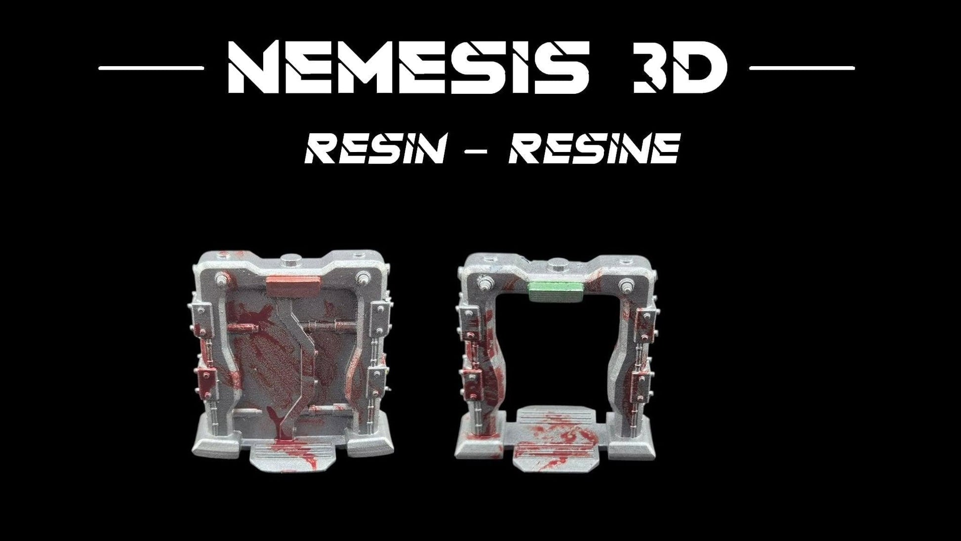 Nemesis 3D en resine Hight quality – Version peinte à la main - 3Dpaint Game