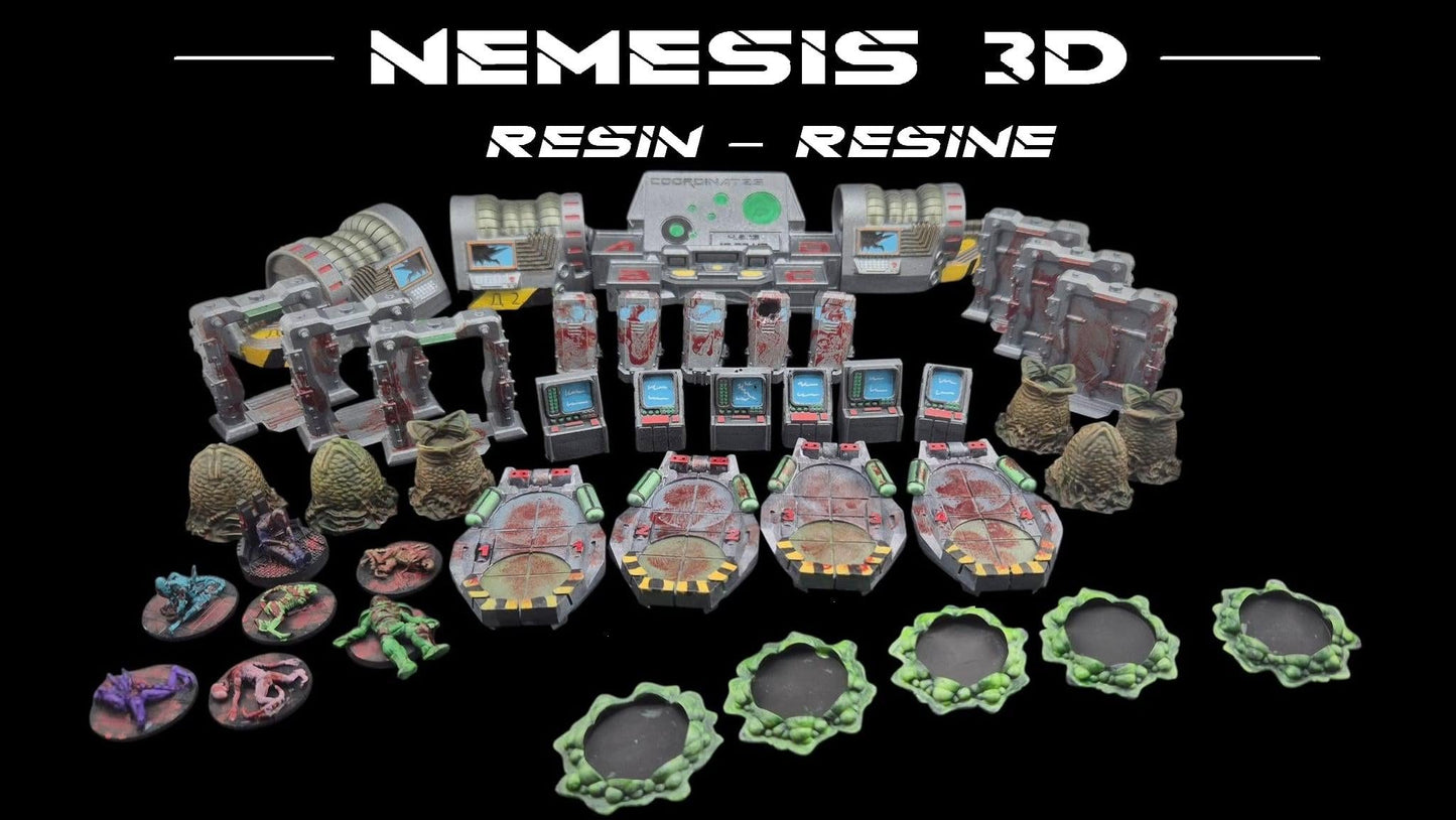 Nemesis 3D en resine Hight quality – Version peinte à la main - 3Dpaint Game