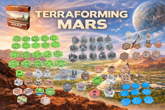 Terraforming Mars 3D - 3Dpaint Game