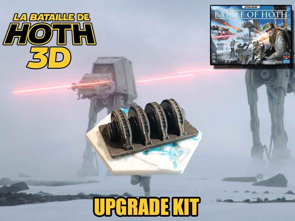 upgrade kit bataille de hoth 3D battle of hoth kit star wars