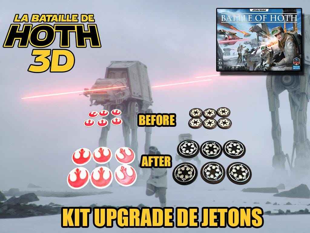 upgrade kit bataille de hoth 3D battle of hoth kit star wars