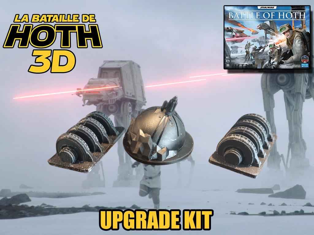 upgrade kit bataille de hoth 3D battle of hoth kit star wars