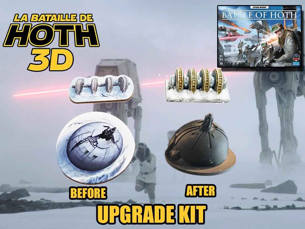 upgrade kit bataille de hoth 3D battle of hoth kit star wars